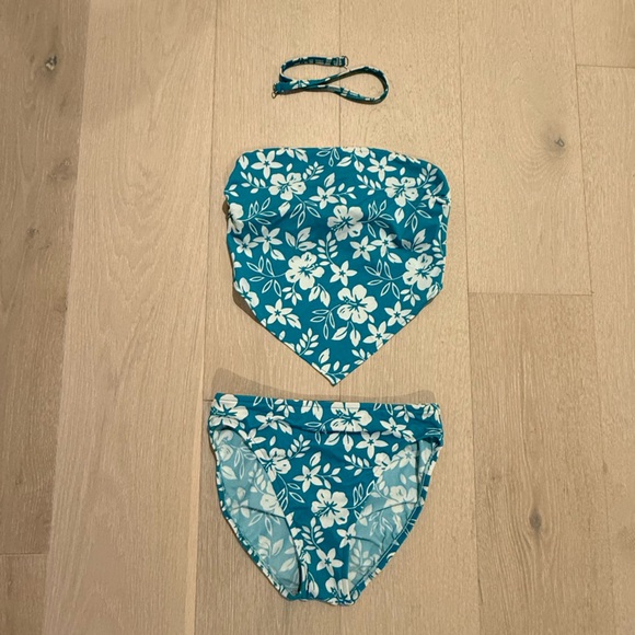 L.L. Bean Vintage Bikini with Halter Top Swimsuit - Picture 2 of 16